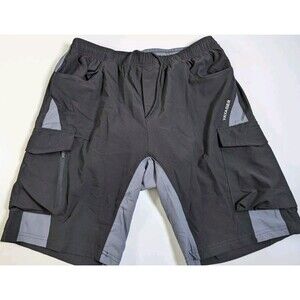 Vayager - Valiant Voyager MTB mountain bike/cycling 3D padded shorts black Large